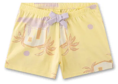 Produktbild von Sanetta Mädchen-Schlafshorts gelb 176