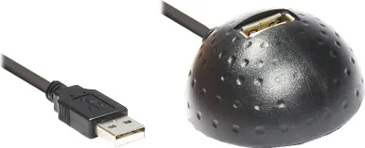 Produktbild von USB 2.0 Docking Verlängerungskabel, schwarz, 1,5m, Good Connections®