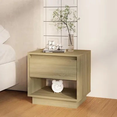 Immagine prodotto di vidaXL Comodino rovere Sonoma 45x34x44 cm Materiale a base di legno