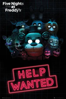 Produktbild von Five Nights at Freddy's Poster Help Wanted