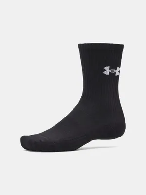 Produktbild von Under Armour Performance Baumwolle Crew-socken 3 Einheiten Schwarz EU 36 1/2-42 Schwarz EU 36 1/2-42