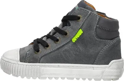 Image de Develab Veterschoenen Hoog  Veterschoenen Hoog - Donkergrijs - Maat 30