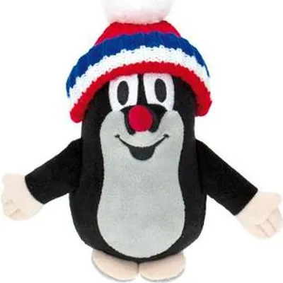 Produktbild von Der kleine Maulwurf Plüsch Winter mit Pudelmütze