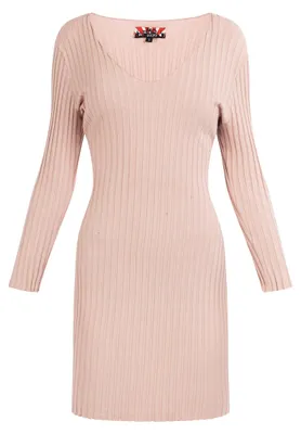 Produktbild von Sookie Damen Kleid aus Rippstrick 23725682-SO01, Rot, XL