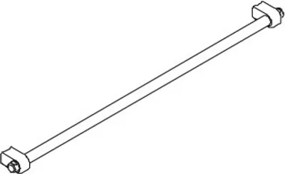Produktbild von Kermi ZDHHHHOV21002K Handtuchhalter Vario 2000 HHHHO