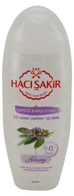 Produktbild von Shampoo Haci Şakir | mit Salbei | 2-in-1 gegen Schuppen | 500 ml