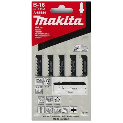 Produktbild von Makita A-85684 Stichsägeblatt B-16