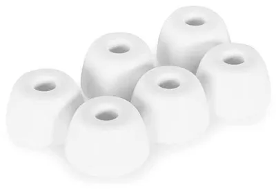 Zdjęcie produktu dla Końcówki douszne silikonowe do google pixel buds pro czarne 6 szt
