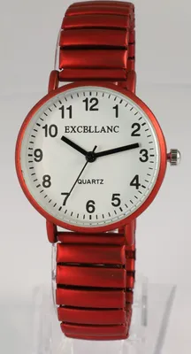 Produktbild von Excellanc Damenuhr mit Zugarmband, matt oder metallic