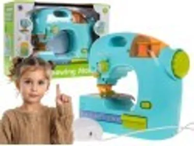 Immagine prodotto di Macchina da cucire giocattolo per bambini + accessori giocattolo per la casa