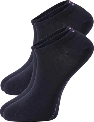 Produktbild von Tommy Hilfiger Herrensocken, 2er-Pack, Marineblau