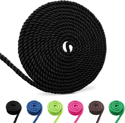 Imagen del producto de Cuerda de algodón  para proyectos de manualidades y macramé, 50 metros