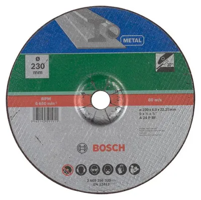 Produktbild von Schruppscheibe gekröpft, Metall D= 230 mm
