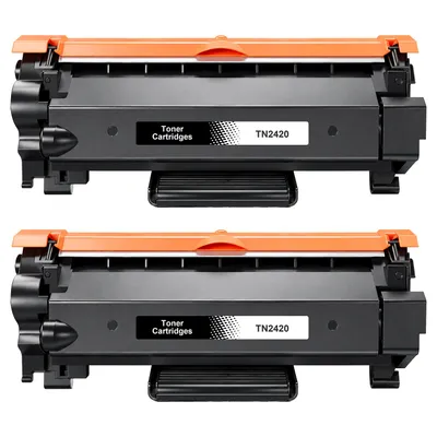 Produktbild von D&C 2X TN-2420 TN2420 Toner Kompatibel für Brother TN-2420 TN-2410 für MFC-L2710DN DCP-L2530DW HL-L2375DW MFC-L2730DW HL-L2370DN (ca. 3000 Seiten)