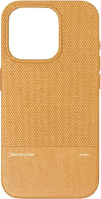 Produktbild von Native Union RECLA-KFT-NP24, Cover, Apple, iPhone 16, 15,5 cm (6.1"), Ocker