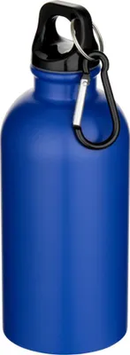 Obrázek produktu pro Floso - Láhev na vodu s karabinou "Oregon", matná, recyklovaná nerezová ocel, 400 ml PF4763 (jedna velikost) (bílá)