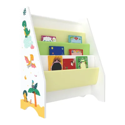 Produktbild von In And OutdoorMatch Kinderregal Veno - 74x62x29 cm Dinosauriermotiv