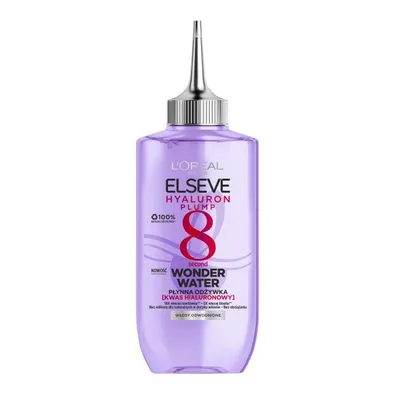 Zdjęcie produktu dla L'Oreal Paris Elseve Hyaluron Plump Wonder Water Płynna odżywka do włosów, 200ml