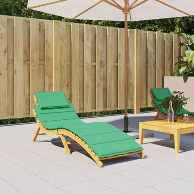Produktbild von Sonnenliegen-Auflage Grün 186x58x4 cm Oxford-Gewebe