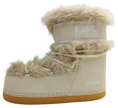 Imagen del producto de Botas de invierno para mujer British Knights, color beige, estilo casual