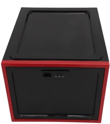 Transparente Medikamentenbox mit Zahlenschloss, Hauptbild