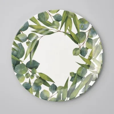 Produktbild von Teller flach 32 cm Eukalyptus Fine Bone China