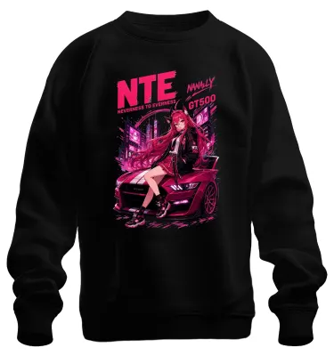 Immagine prodotto di NTE Neverness To Everness, Nanally GT500 Japan Y2K, felpa con cappuccio, colore nero, taglia M