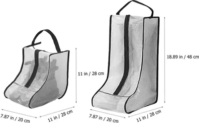 Produktbild von Schuhschoner 2 Stück Stiefel Aufbewahrungstaschen Wasserdicht