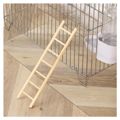 Produktbild von 6 Stück Kletterspielzeug für Papageien – Vogelleitern zum Beißen und Klettern für Wellensittiche, Nymphensittiche und kleine Vögel