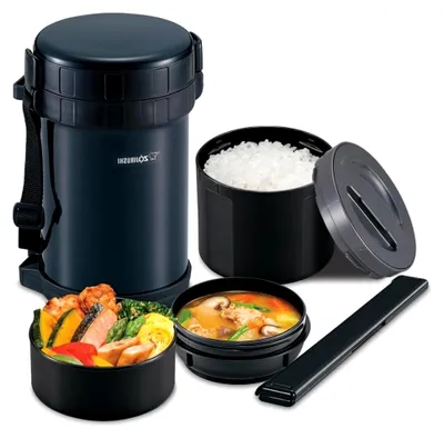 Produktbild von Isoliertes Lunchglas, Marineblau, 1,4 l