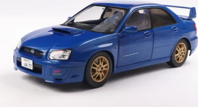 Immagine prodotto di Subaru Impreza WRX STI (2003) Sonic Blue - SOLIDO 1:18