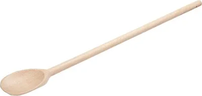 Produktbild von Kochlöffel, oval aus Holz 60 cm