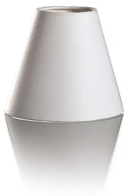 Produktbild von Lampenschirm 6262, weißer Stoff, Durchmesser 12 cm
