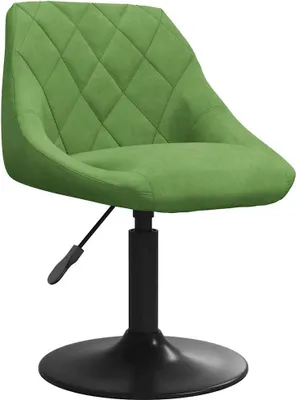 Obrázek produktu pro vidaXL Barová stolička Light Green Velvet