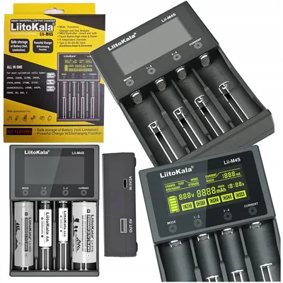 Zdjęcie produktu dla Liitokala LII-500 ŁADOWARKA 4 akumulatorków AA AAA DC 12V USB power bank