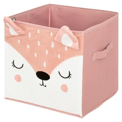 Produktbild von Rosa Aufbewahrungsbox 29x29cm