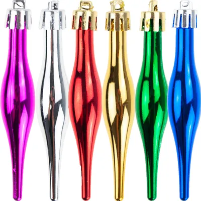 Image de Boules de Noël en forme de cône - Set de pendentifs