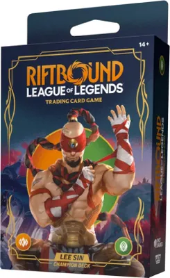 Produktbild von Riftbound: League of Legends TCG - Origins Champion Deck Lee Sin (englisch)