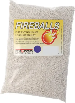 Produktbild von Hasiaci granulát Fireballs pre lítiové batérie, ochrana pred požiarom, hasiaci prostriedok 5 litrov