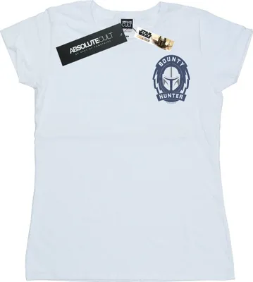 Produktbild von Star Wars - "The Mandalorian Bounty Hunter" T-Shirt für Damen BI42888 (XL) (Weiß)