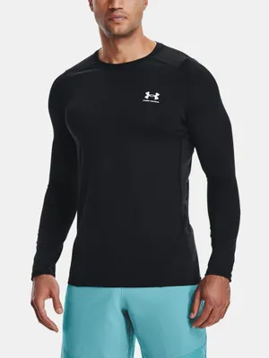 Produktbild von Under Armour Hg Armor Tailliertes T-Shirt Ls-Schwarz 1361506-001__XXL