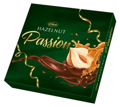Zdjęcie produktu dla Praliny Vobro Hazelnut Passion z orzechami laskowymi 126 g