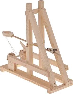 Produktbild von Römisches Katapult Holz Bausatz ab 11 J
