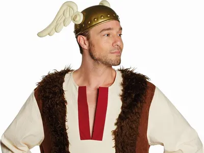 Produktbild von RUBIE'S Gallier Helm mit Flügel, Größe: STD