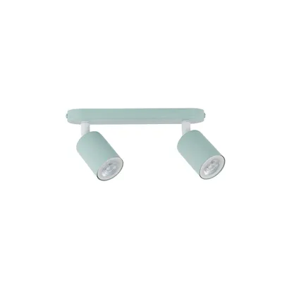 Obrázek produktu pro Dětská lampa kovová nastavitelná mincovna GU10 2-světelná podlouhlá lampa do dětského pokoje