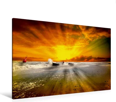 Produktbild von Calvendo  Textil-Leinwand 120 cm x 80 cm quer Ein Motiv aus dem Kalender Friesland - verzauberte BIlder einer Landschaft an der Nordsee, Roder Peter; 7405453