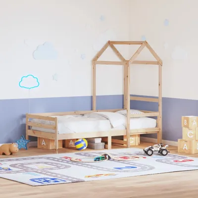 Zdjęcie produktu dla Maison Exclusive – daszek do łóżeczka dziecięcego 98 x 70 x 176,5 cm, lite drewno sosnowe