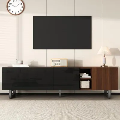 Obrázek produktu pro TV skříňka se čtyřmi dvířky, TV stojan, TV stolek, TV konzola 180 x 38 x 50 cm (D x Š x V)