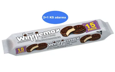 Immagine prodotto di Golda Winniemax biscotti al cioccolato fondente 275 g (2+1 confezioni)