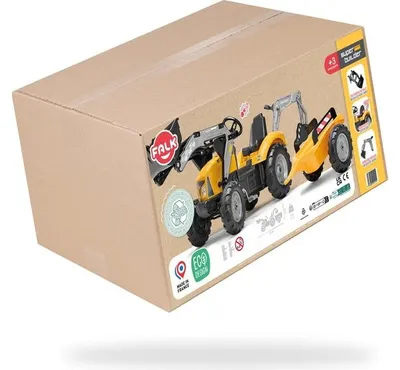Immagine prodotto di FALK - Trattore a pedali SuperBuilder con caricatore, escavatore e rimorchio